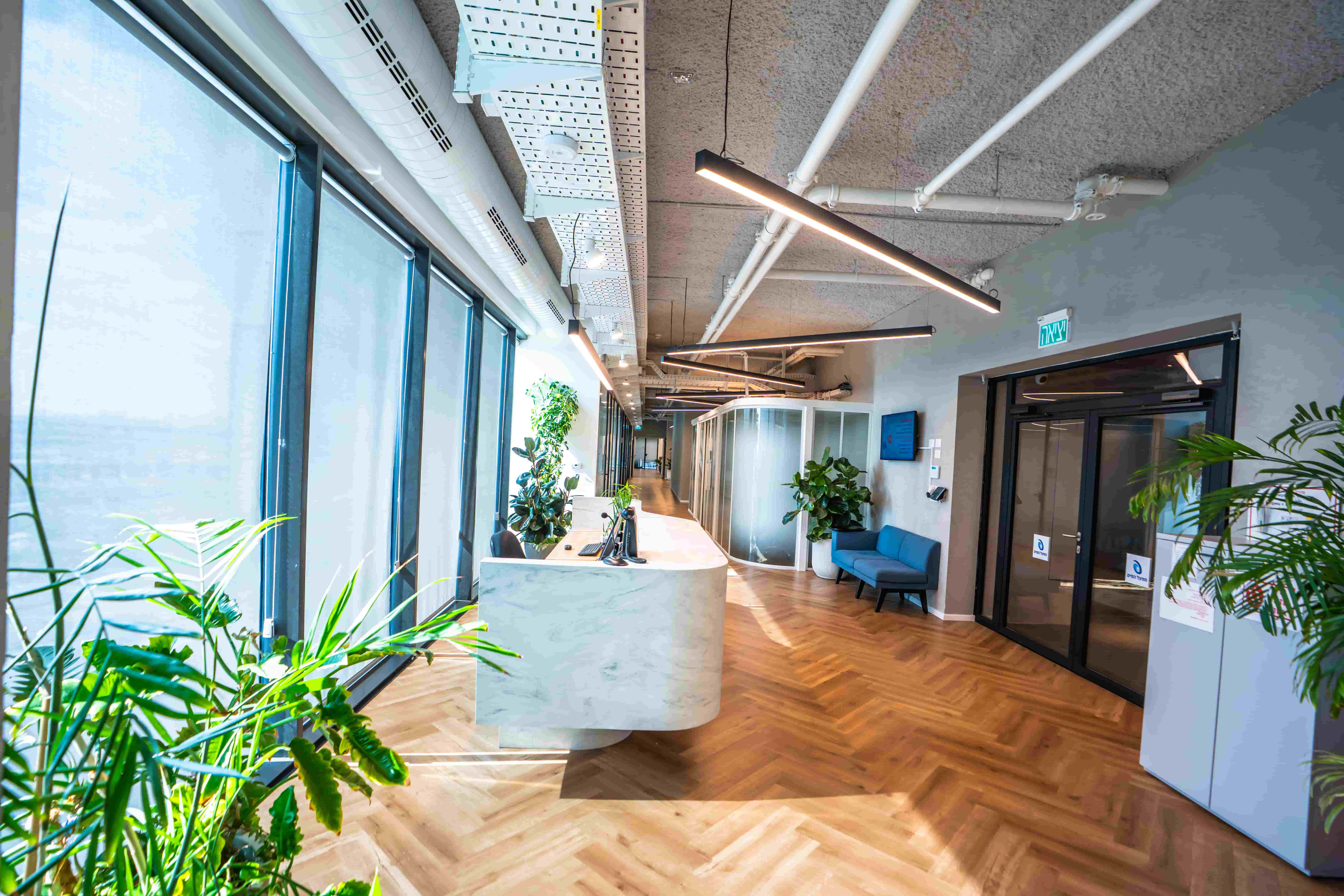 Luxury office reception